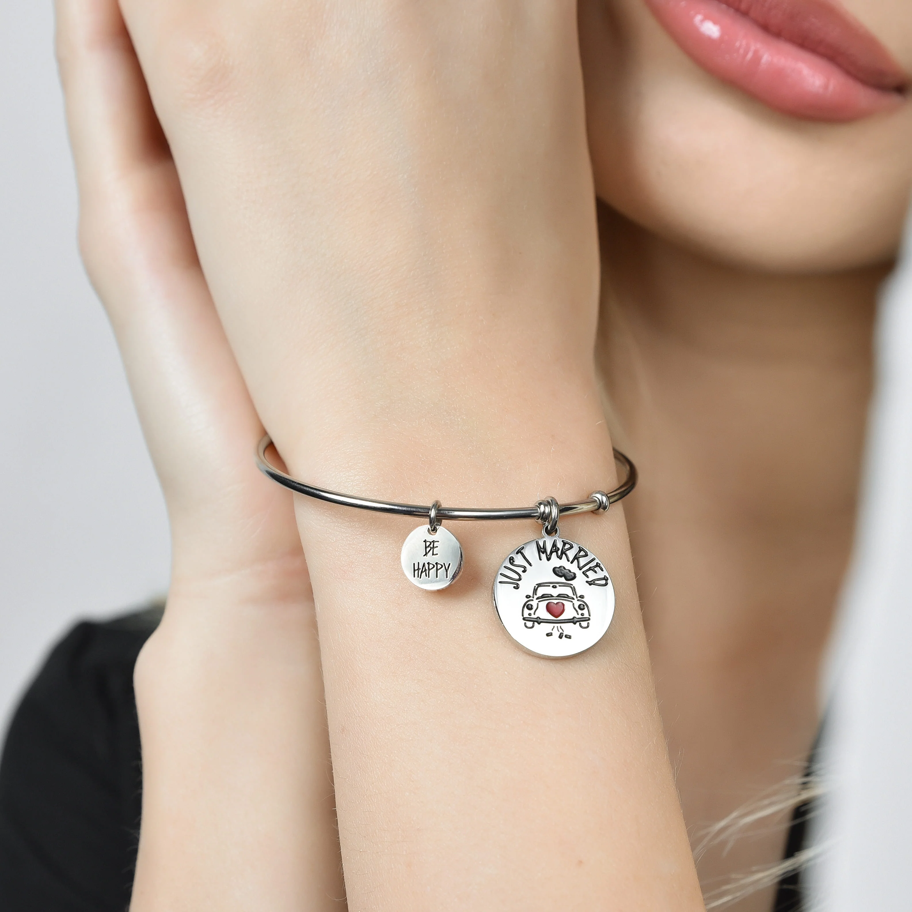 BRACCIALE DONNA IN ACCIAIO JUST MARRIED - Image 3