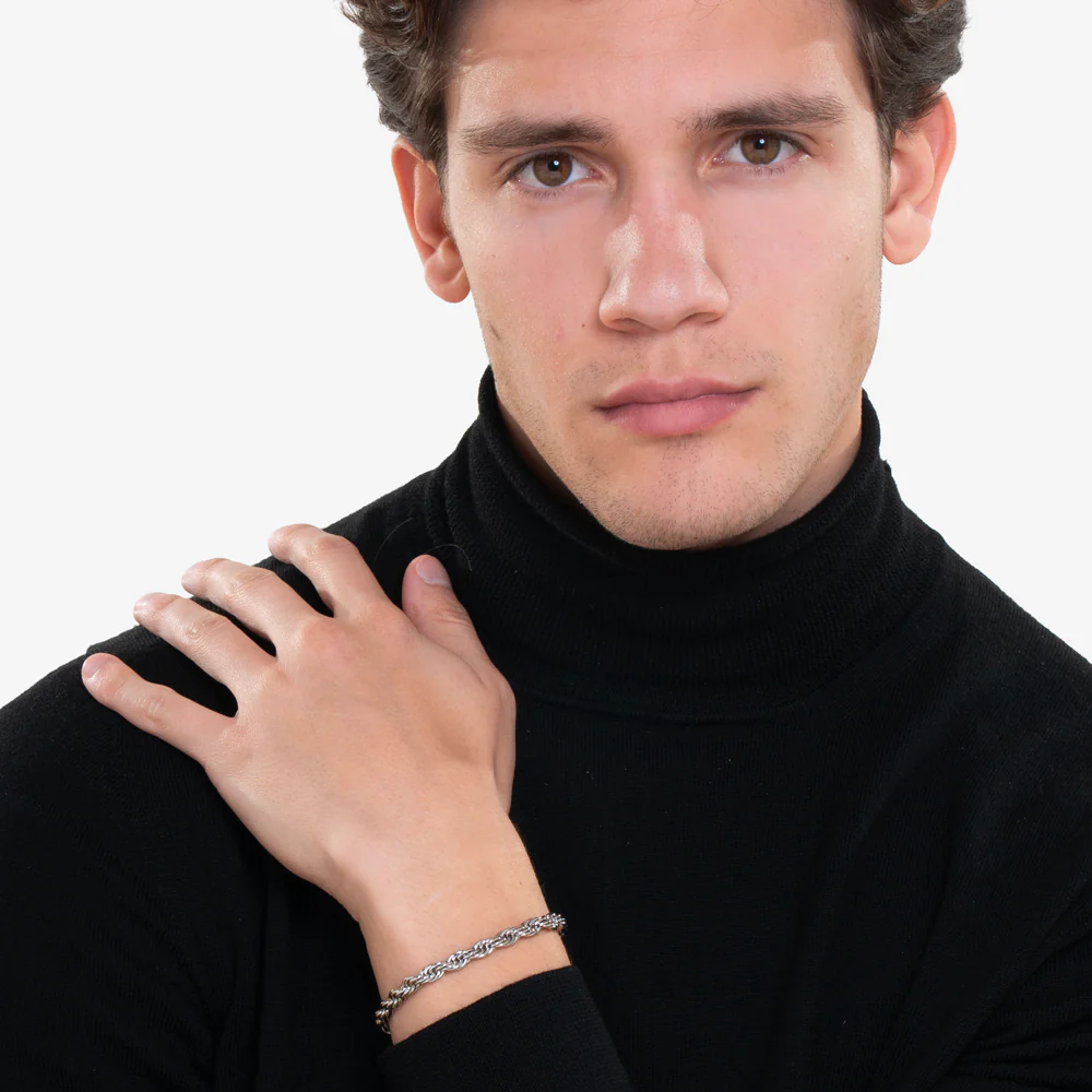 BRACCIALE UOMO IN ACCIAIO - Image 3