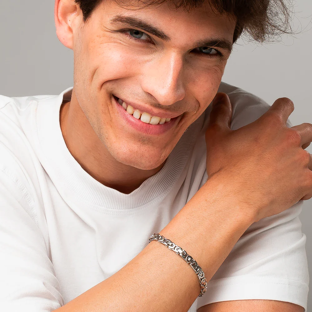 BRACCIALE UOMO IN ACCIAIO - Image 3
