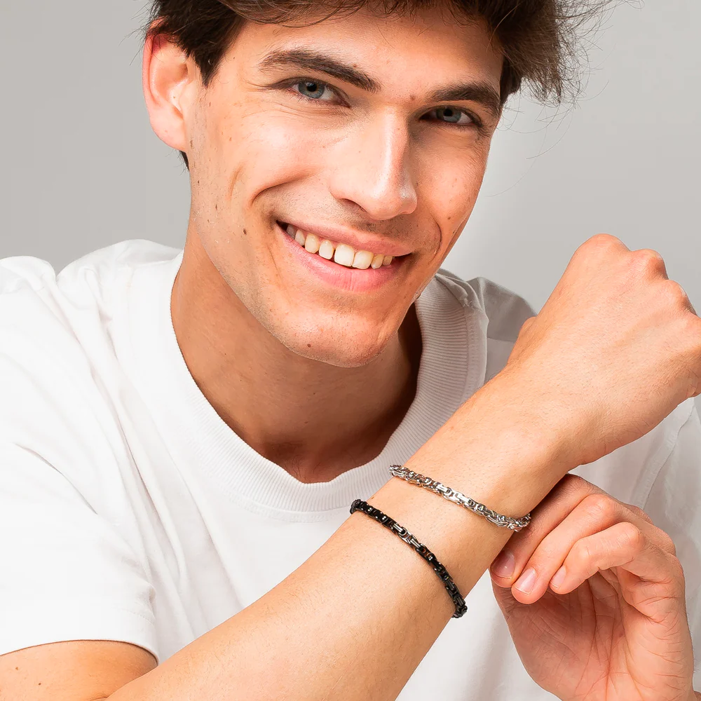 BRACCIALE UOMO IN ACCIAIO - Image 4