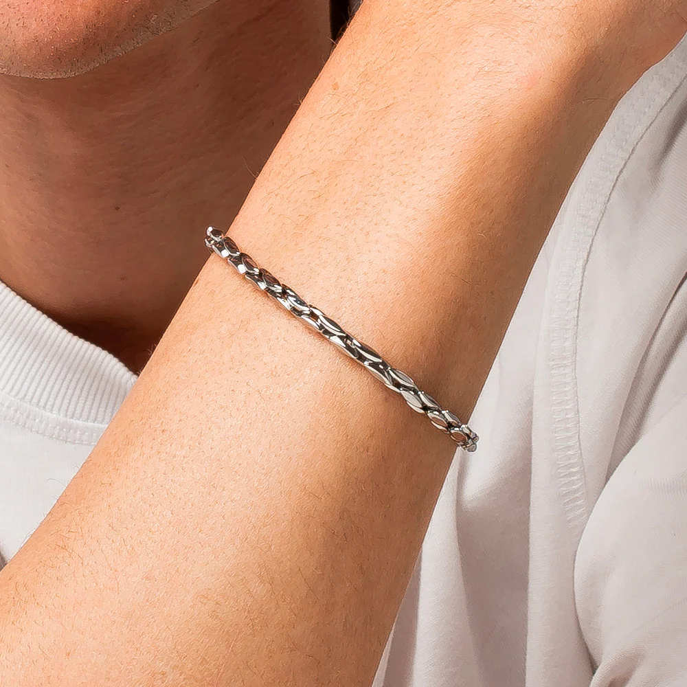 BRACCIALE UOMO IN ACCIAIO - Image 2