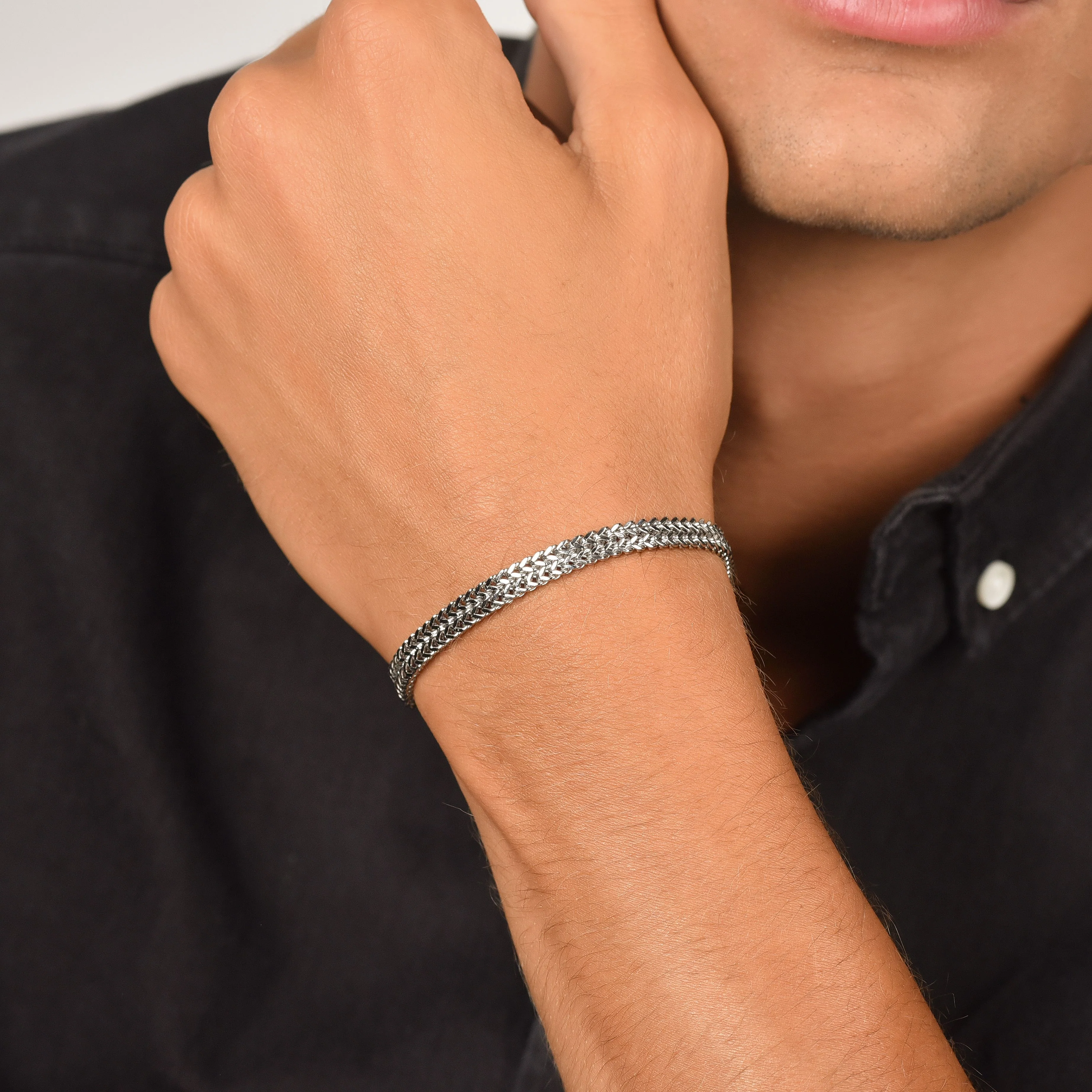 BRACCIALE UOMO IN ACCIAIO - Image 2