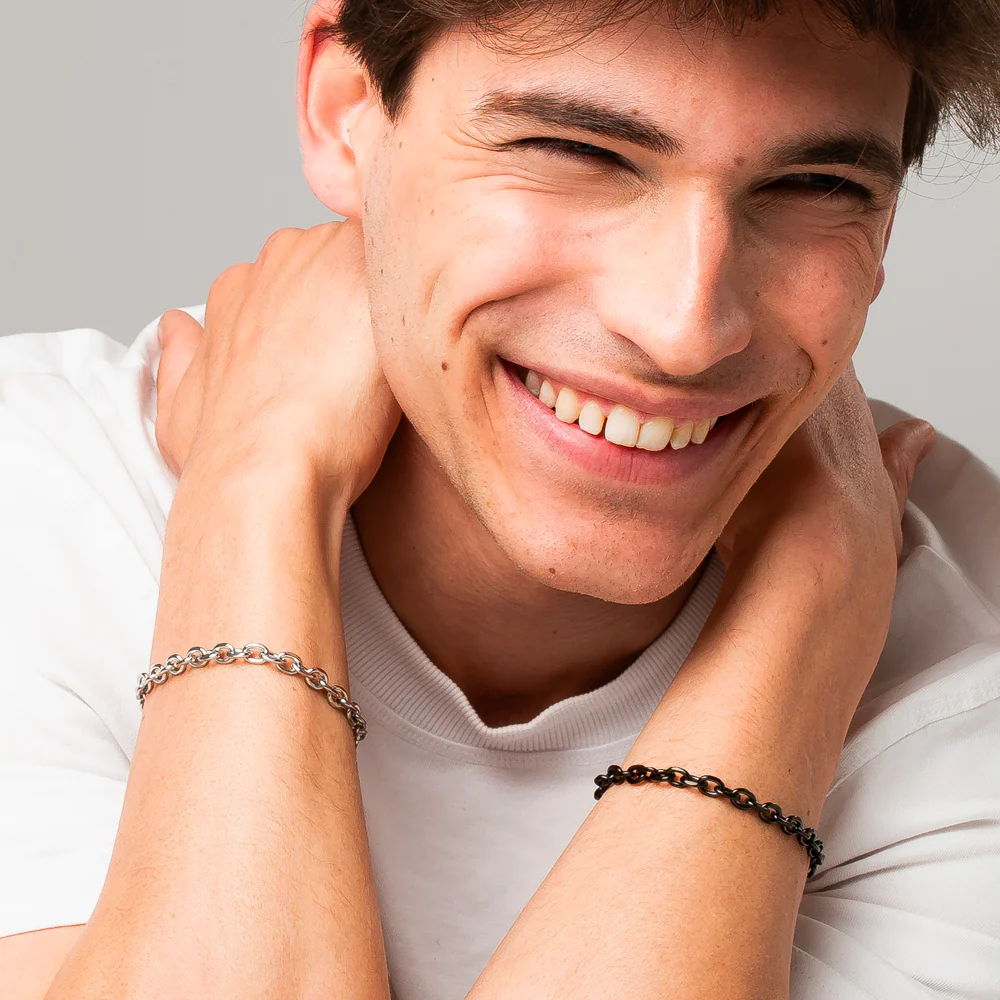 BRACCIALE UOMO IN ACCIAIO - Image 4