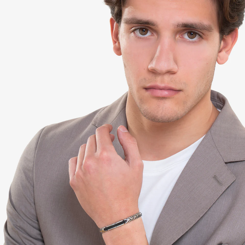 BRACCIALE UOMO IN ACCIAIO - Image 3