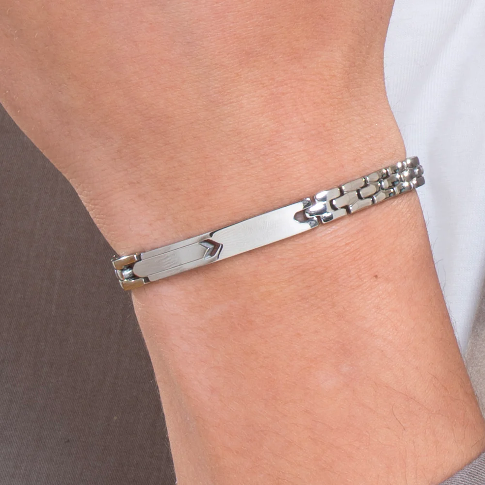 BRACCIALE UOMO IN ACCIAIO - Image 2