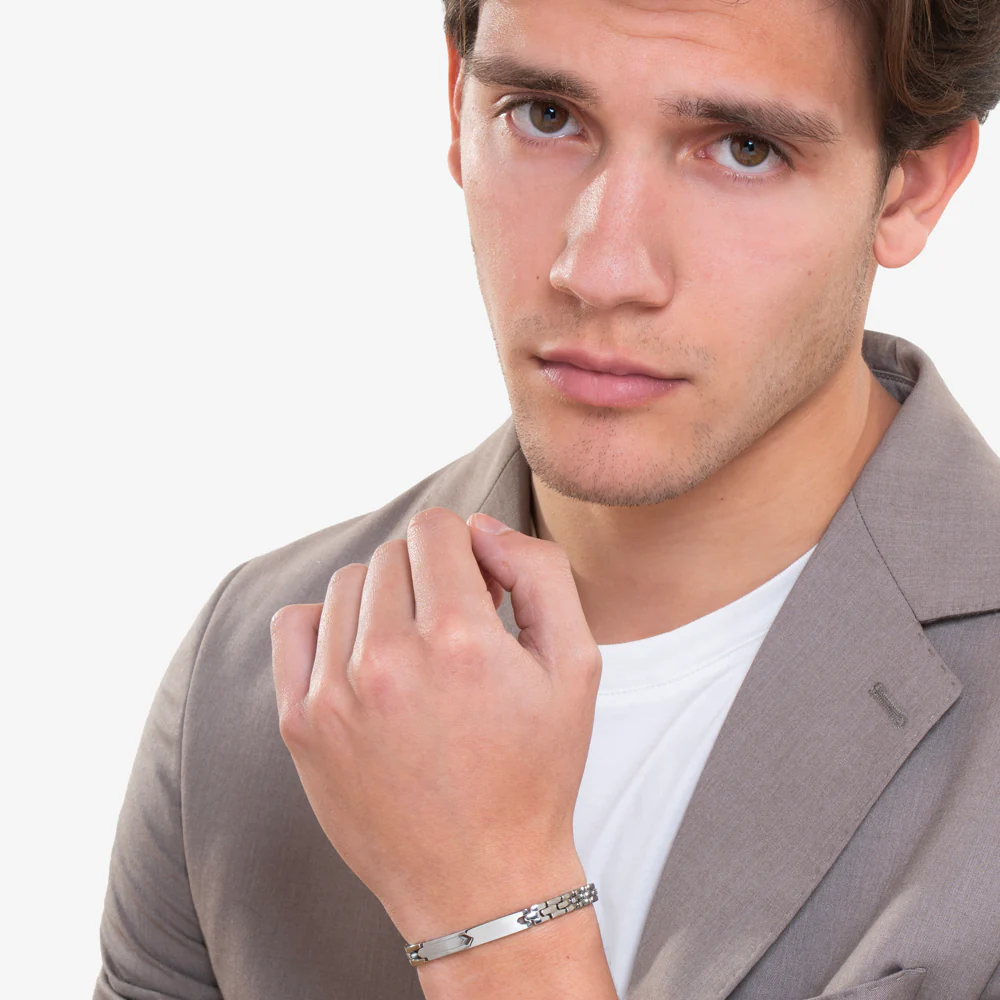 BRACCIALE UOMO IN ACCIAIO - Image 3