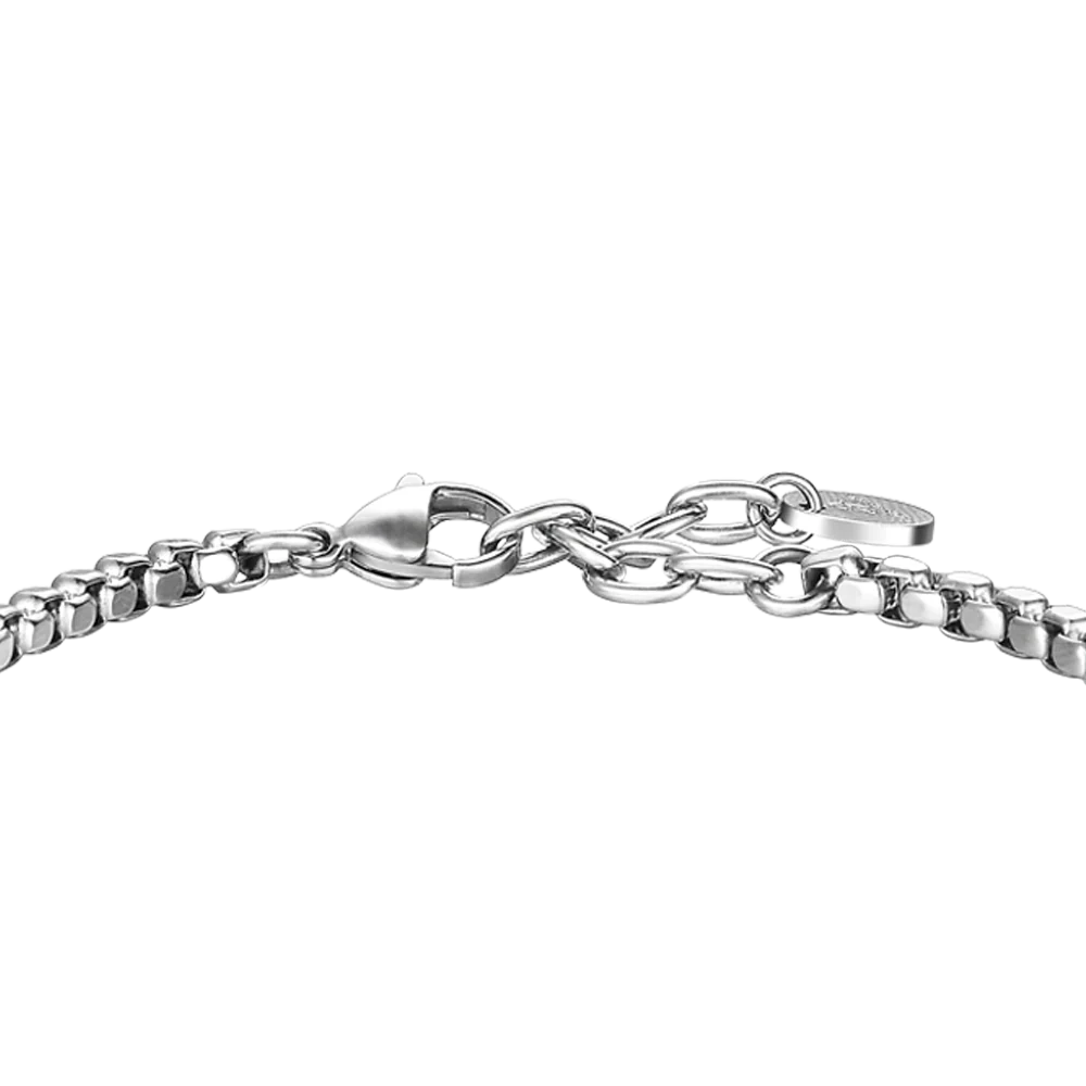 BRACCIALE UOMO IN ACCIAIO CON ANCORA - Image 5
