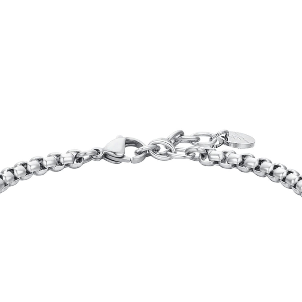 BRACCIALE UOMO IN ACCIAIO CON ELEMENTO - Image 5