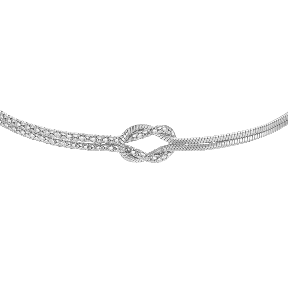 BRACCIALE UOMO IN ACCIAIO CON NODO - Image 4