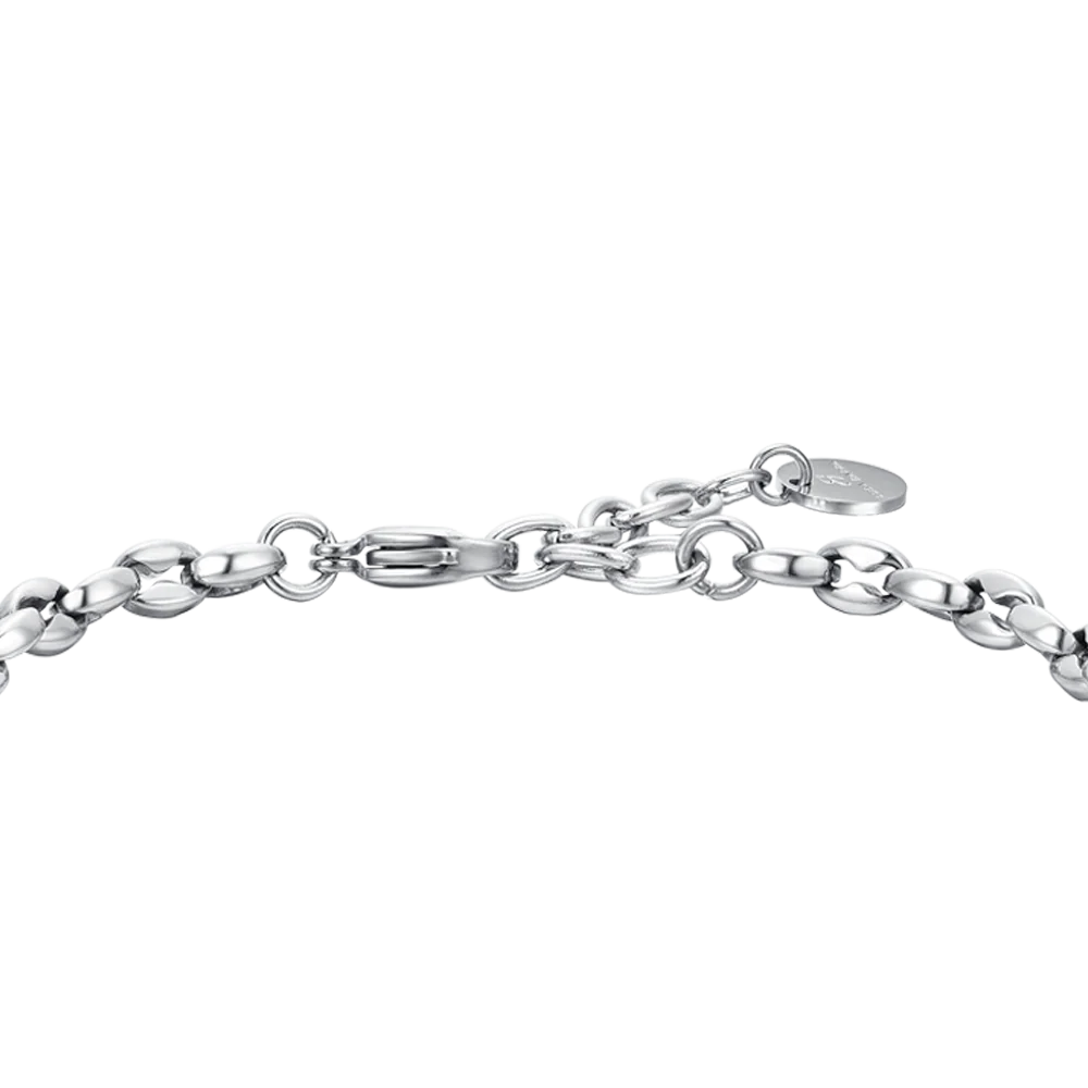 BRACCIALE UOMO IN ACCIAIO CON ROSA DEI VENTI - Image 5