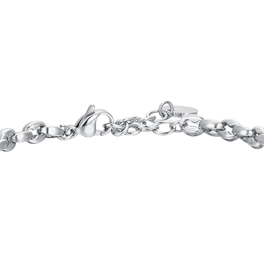 BRACCIALE UOMO IN ACCIAIO CON TAO - Image 5