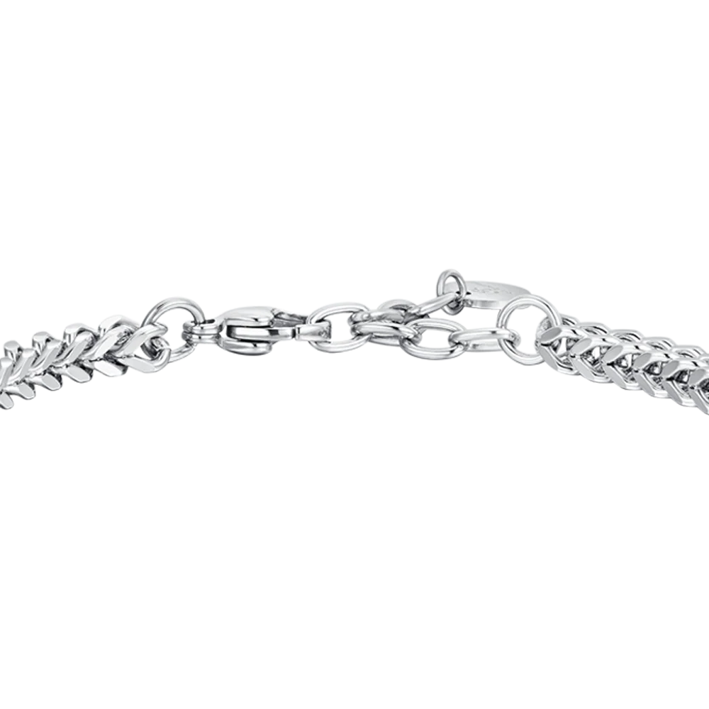 BRACCIALE UOMO IN ACCIAIO ELEMENTI IN ACCIAIO IP ROSE GOLD - Image 5