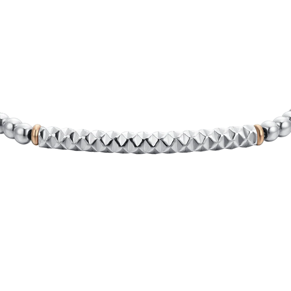BRACCIALE UOMO IN ACCIAIO EMATITE BLU - Image 4