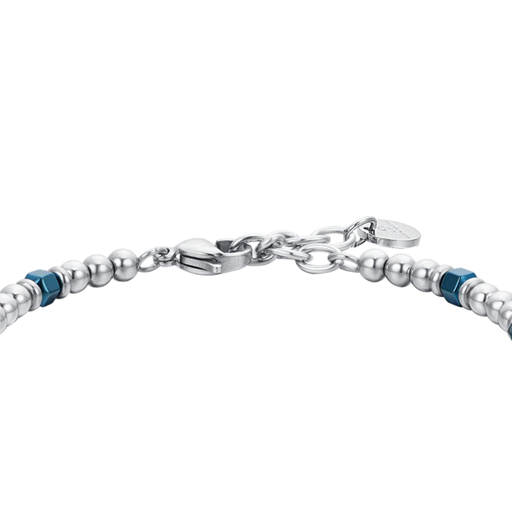 BRACCIALE UOMO IN ACCIAIO EMATITE BLU - Image 5