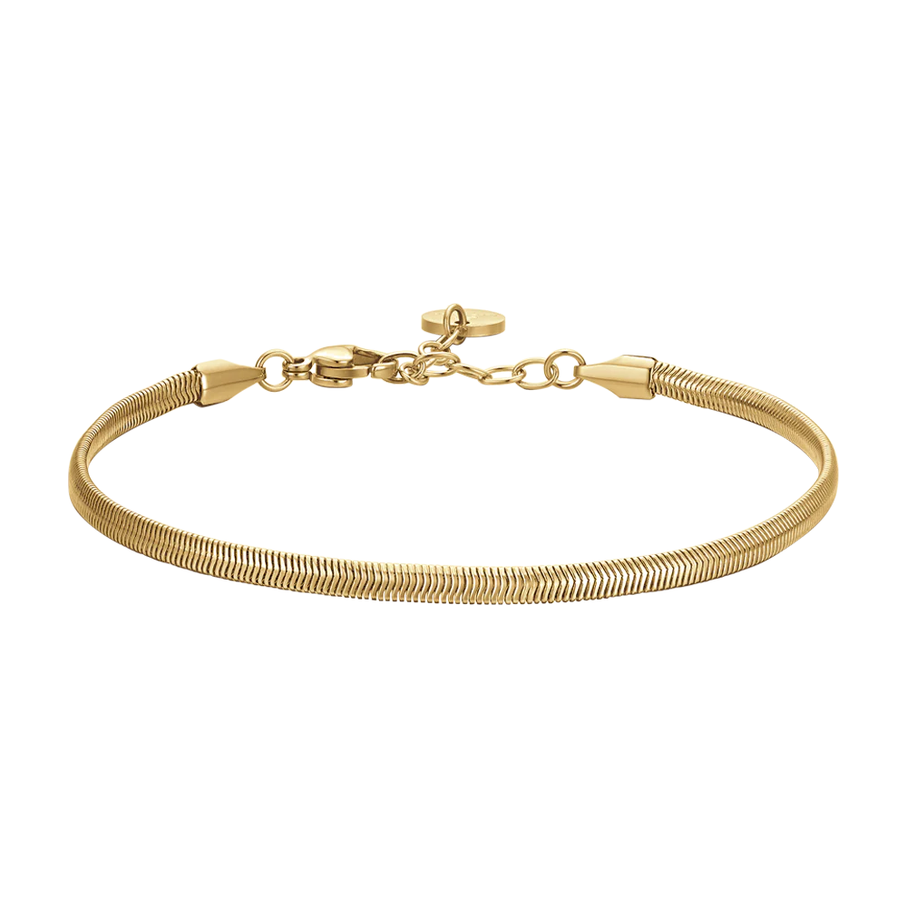 BRACCIALE UOMO IN ACCIAIO IP GOLD