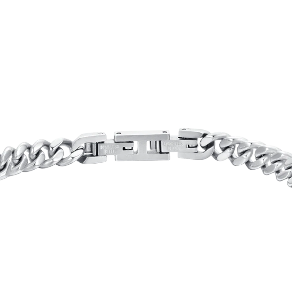 BRACCIALE UOMO IN ACCIAIO PAPA' MIGLIORE DEL MONDO - Image 5