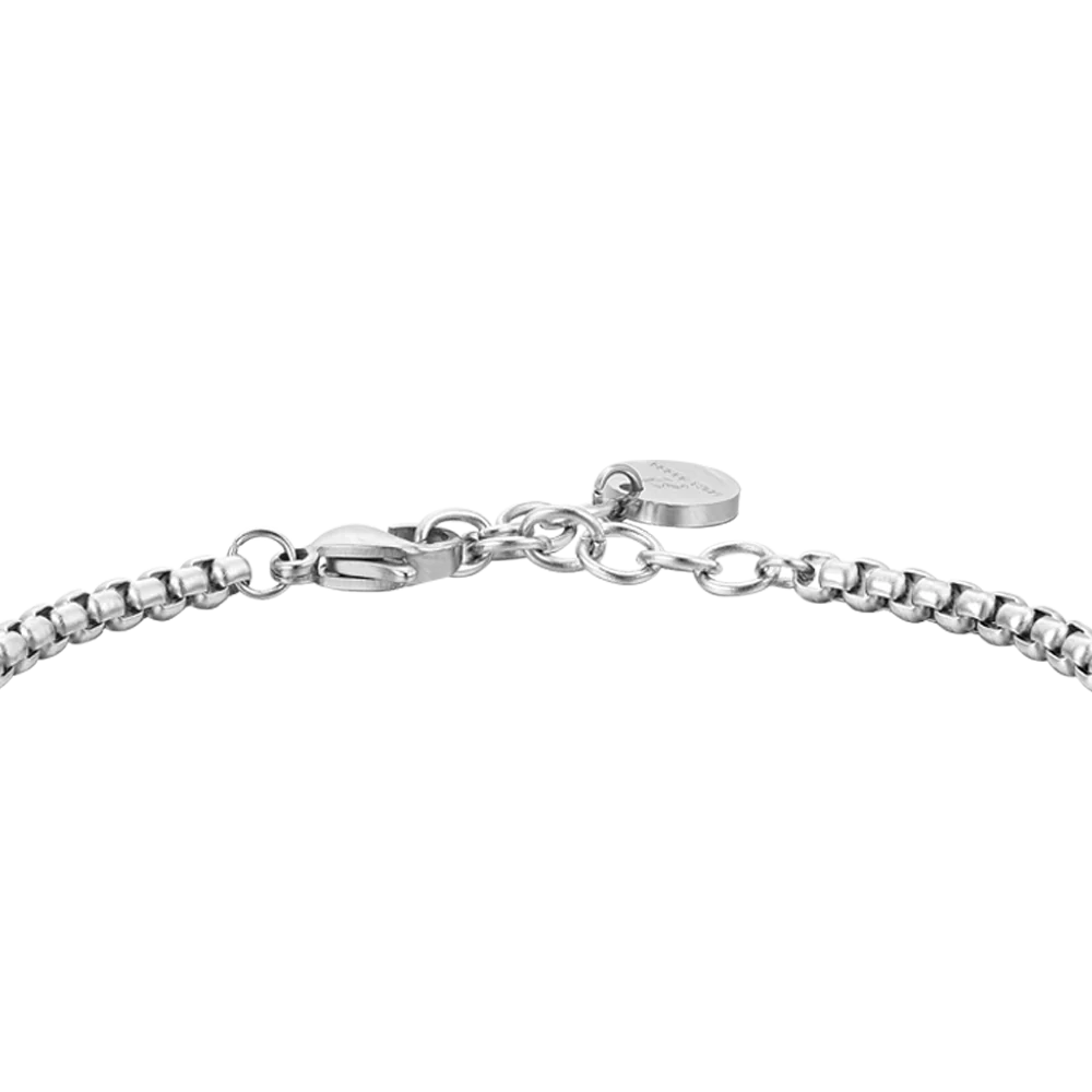 BRACCIALE UOMO IN ACCIAIO SODALITE BLU - Image 5