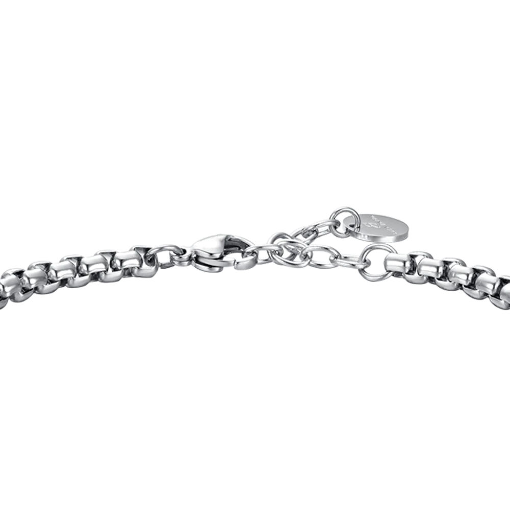 BRACCIALE UOMO IN ACCIAIO TI VOGLIO BENE PAPA' - Image 5