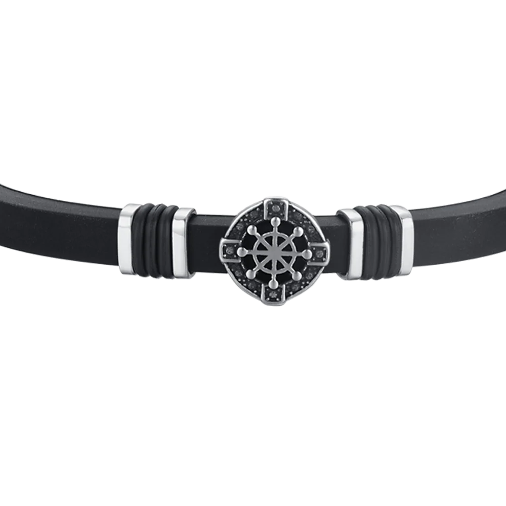 BRACCIALE UOMO IN SILICONE TIMONE - Image 4