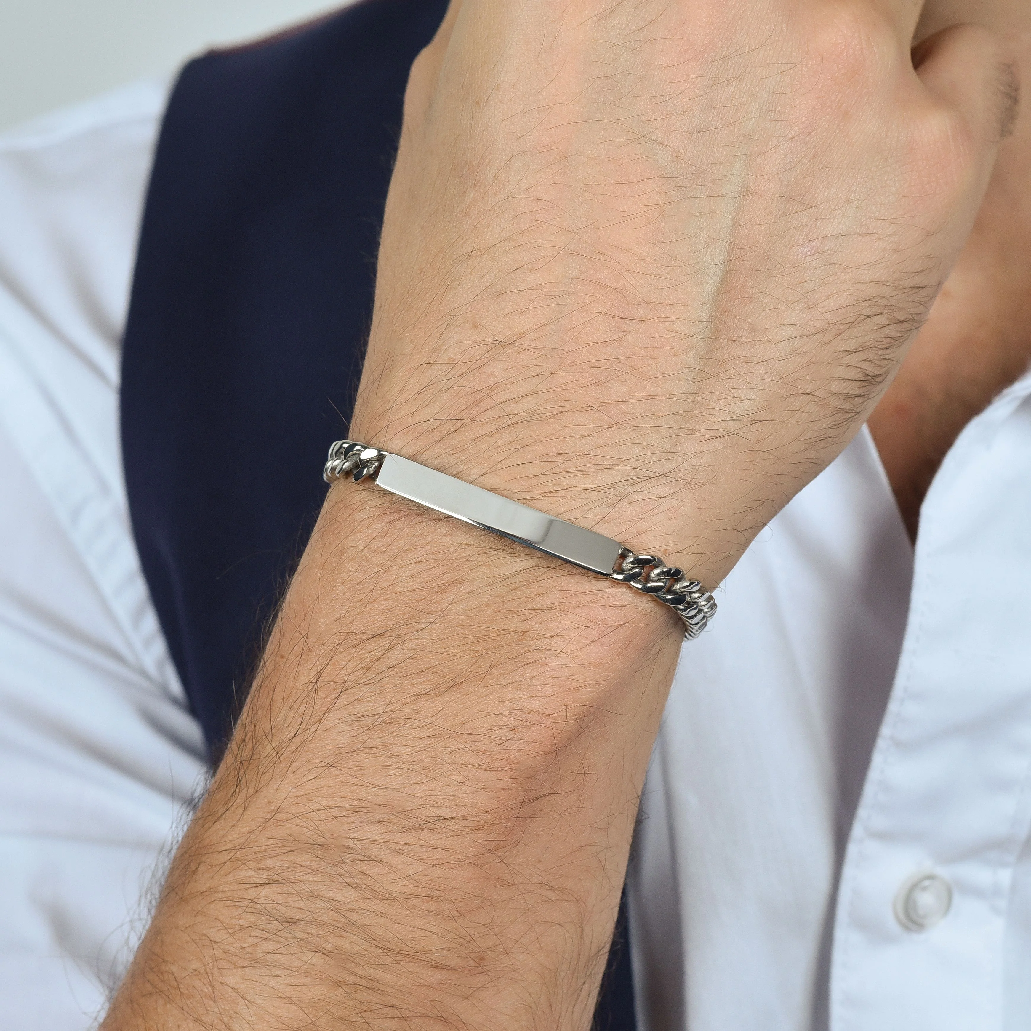 BRACCIALI COPPIA IN ACCIAIO - Image 4