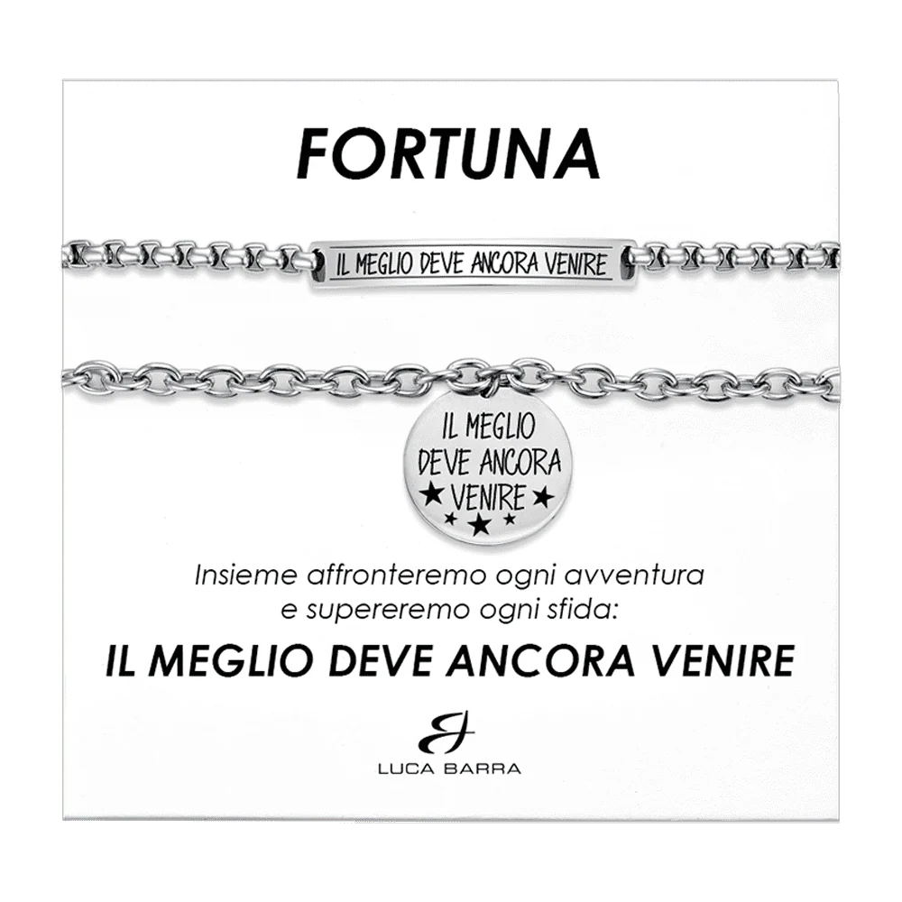 BRACCIALI COPPIA IN ACCIAIO IL MEGLIO DEVE ANCORA VENIRE