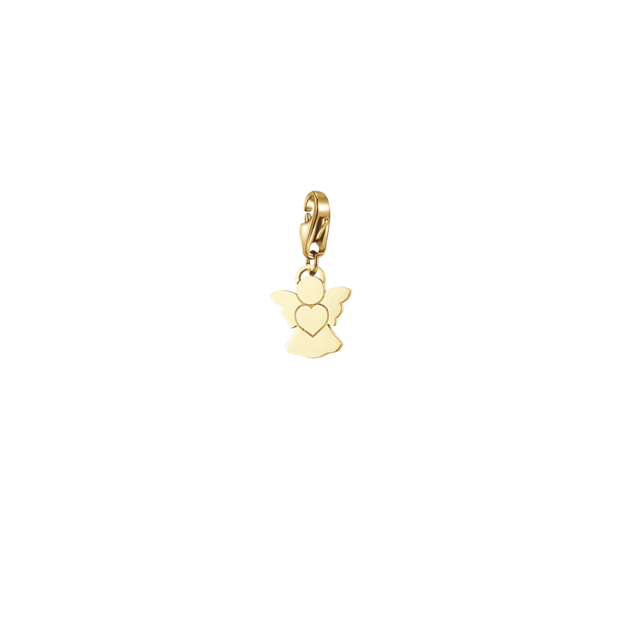 CHARM ANGELO IN ACCIAIO IP GOLD - Image 3