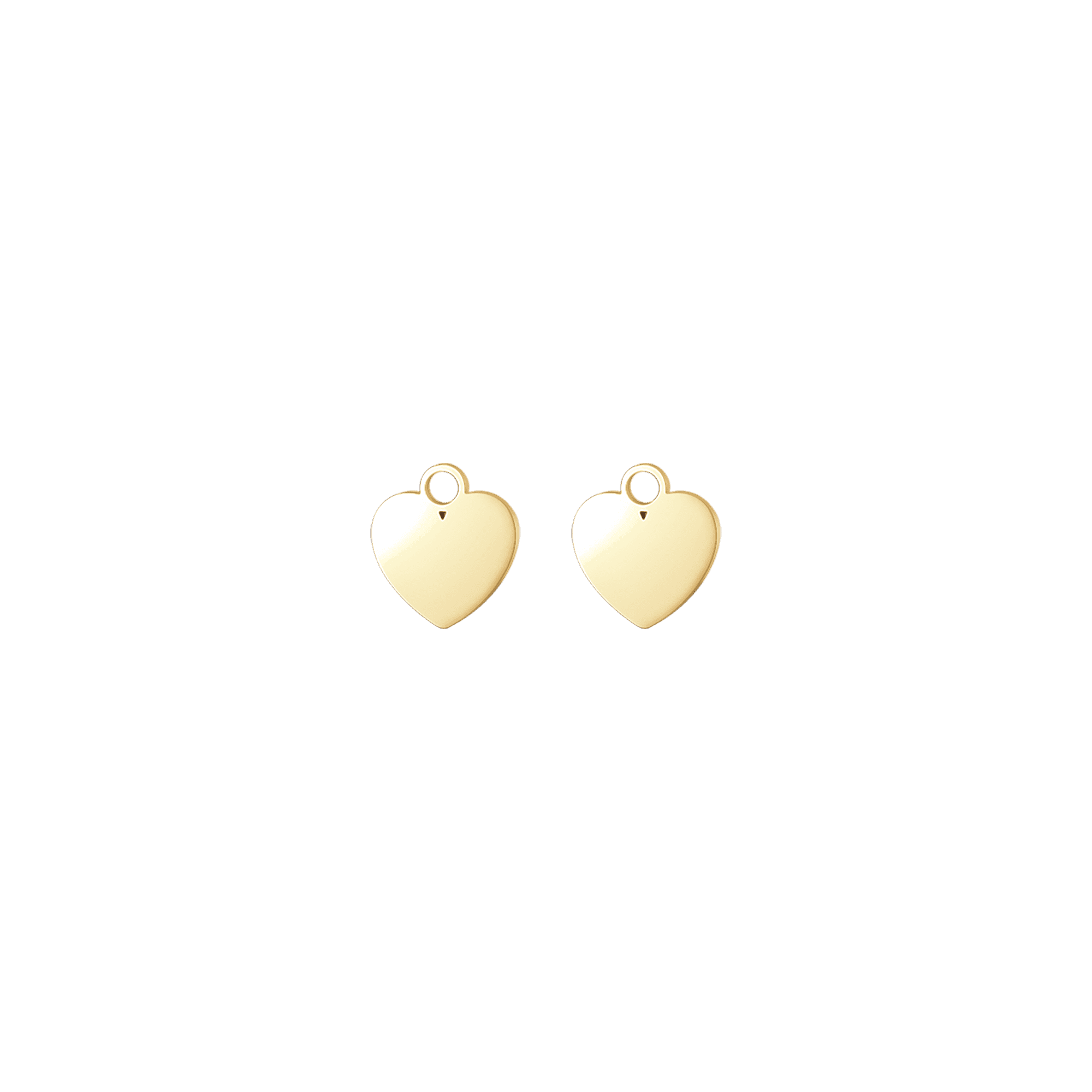 COPPIA DI CHARM CUORE IN ACCIAIO - Image 4