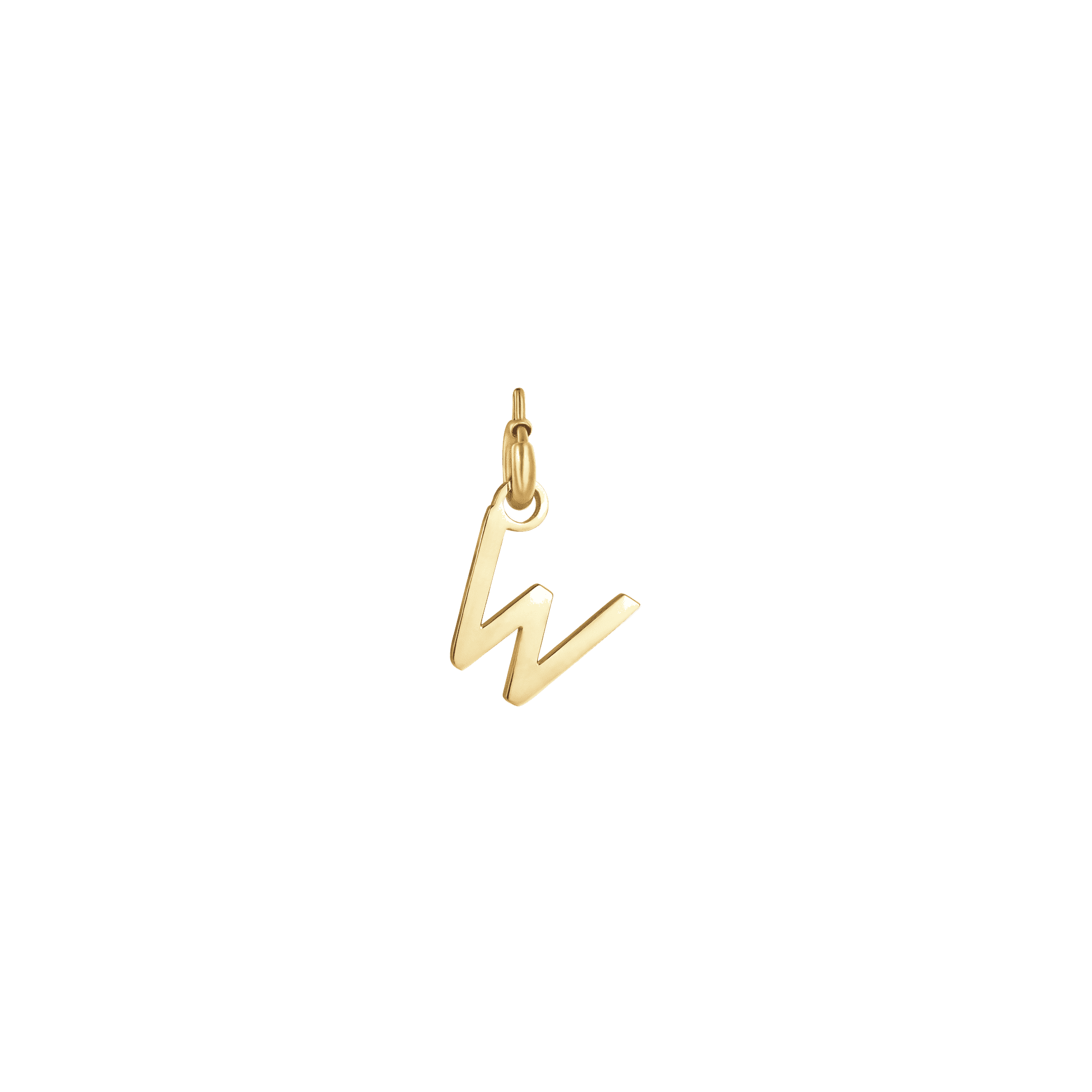 CHARM LETTERA G IN ACCIAIO DORATO - Image 9