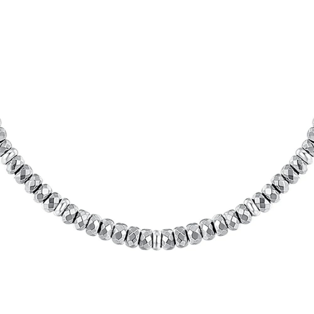 COLLANA DONNA IN ACCIAIO CON EMATITE - Image 4