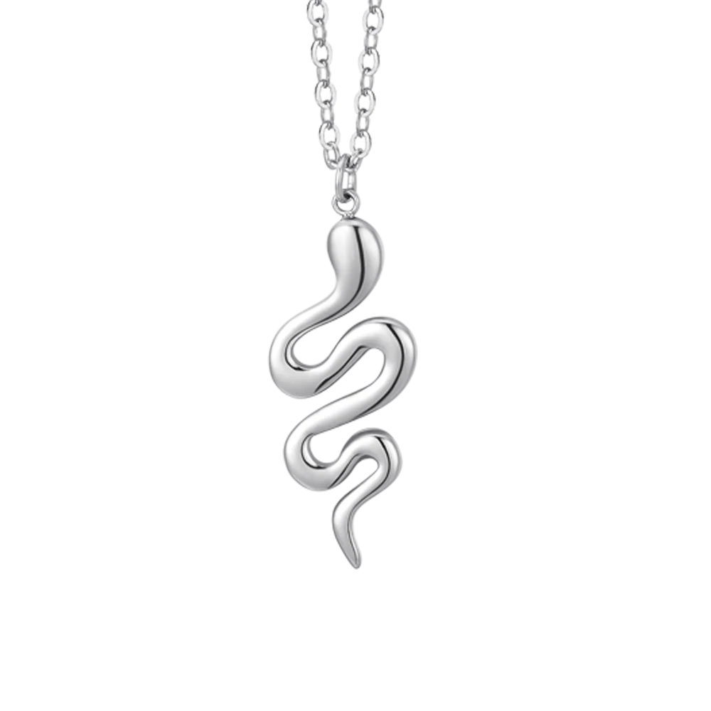 COLLANA DONNA IN ACCIAIO CON SERPENTE - Image 4