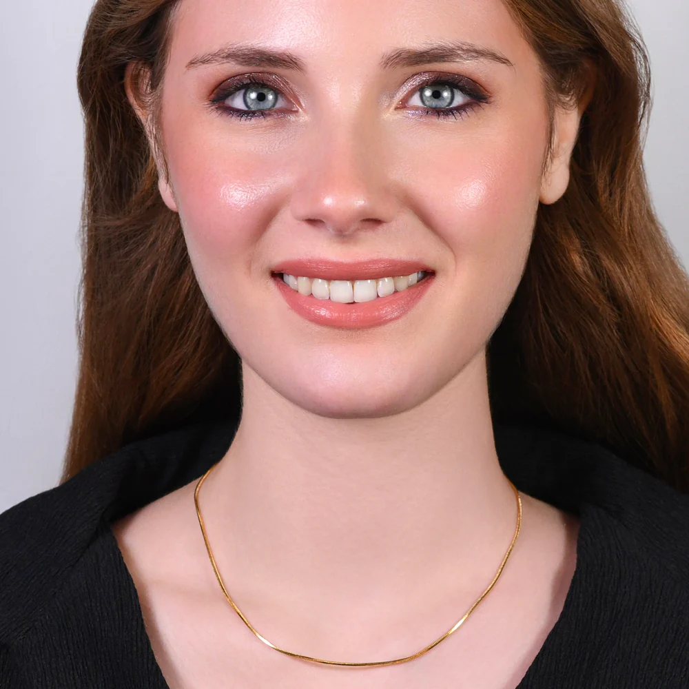 COLLANA DONNA IN ACCIAIO  IP GOLD - Image 3