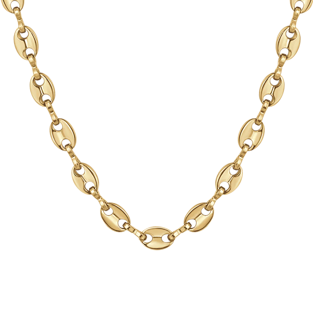 COLLANA DONNA IN ACCIAIO  IP GOLD - Image 4