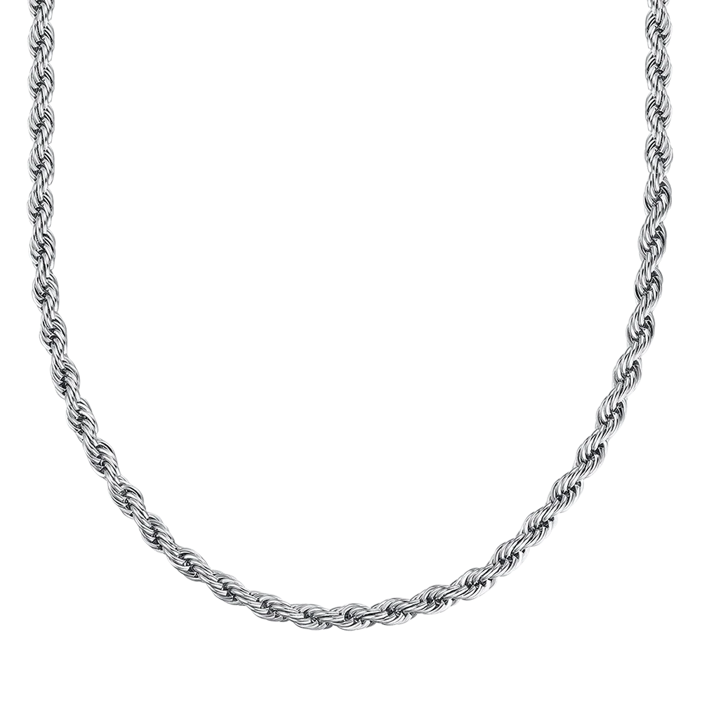 COLLANA UNISEX IN ACCIAIO 6 MM - Image 4