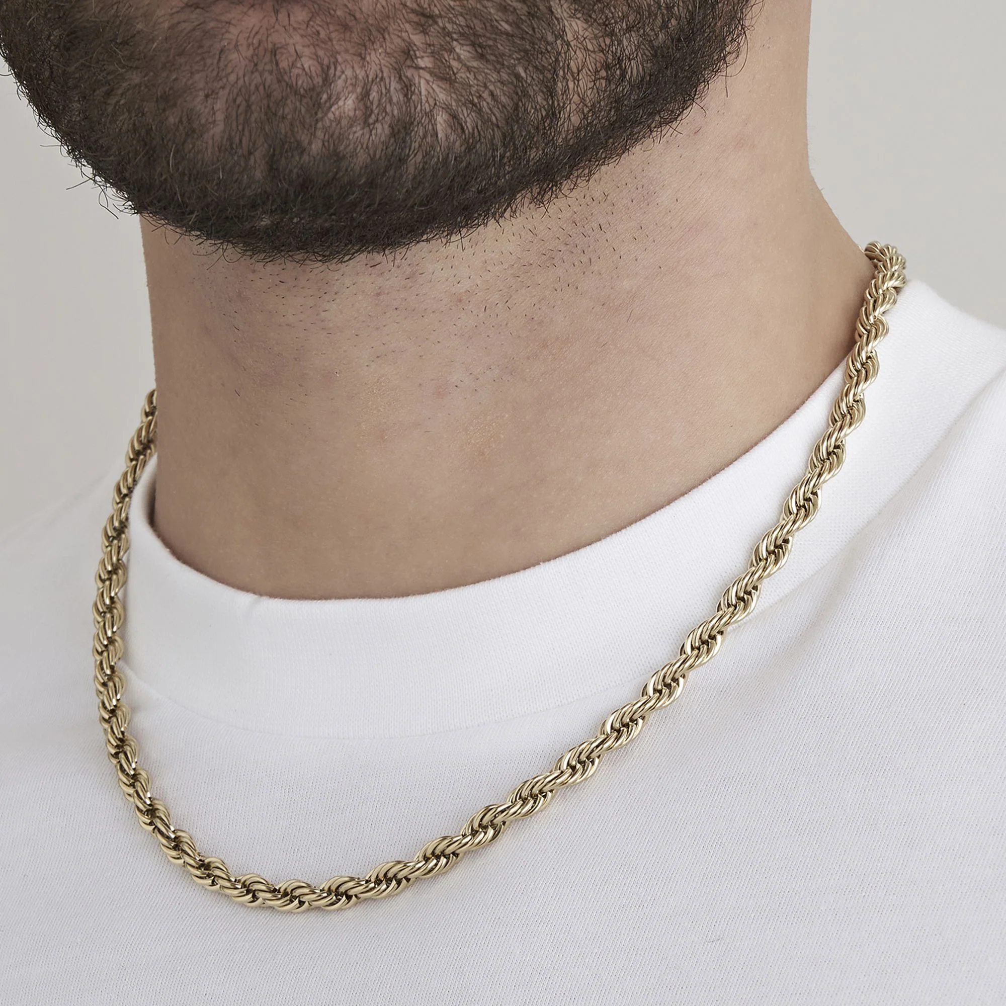 COLLANA UNISEX IN ACCIAIO 6 MM - Image 7