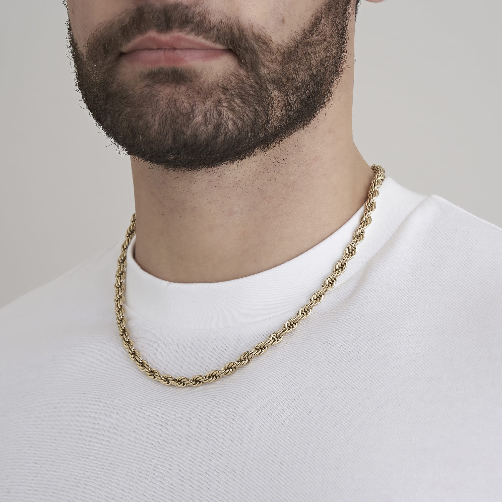 COLLANA UNISEX IN ACCIAIO 6 MM - Image 8