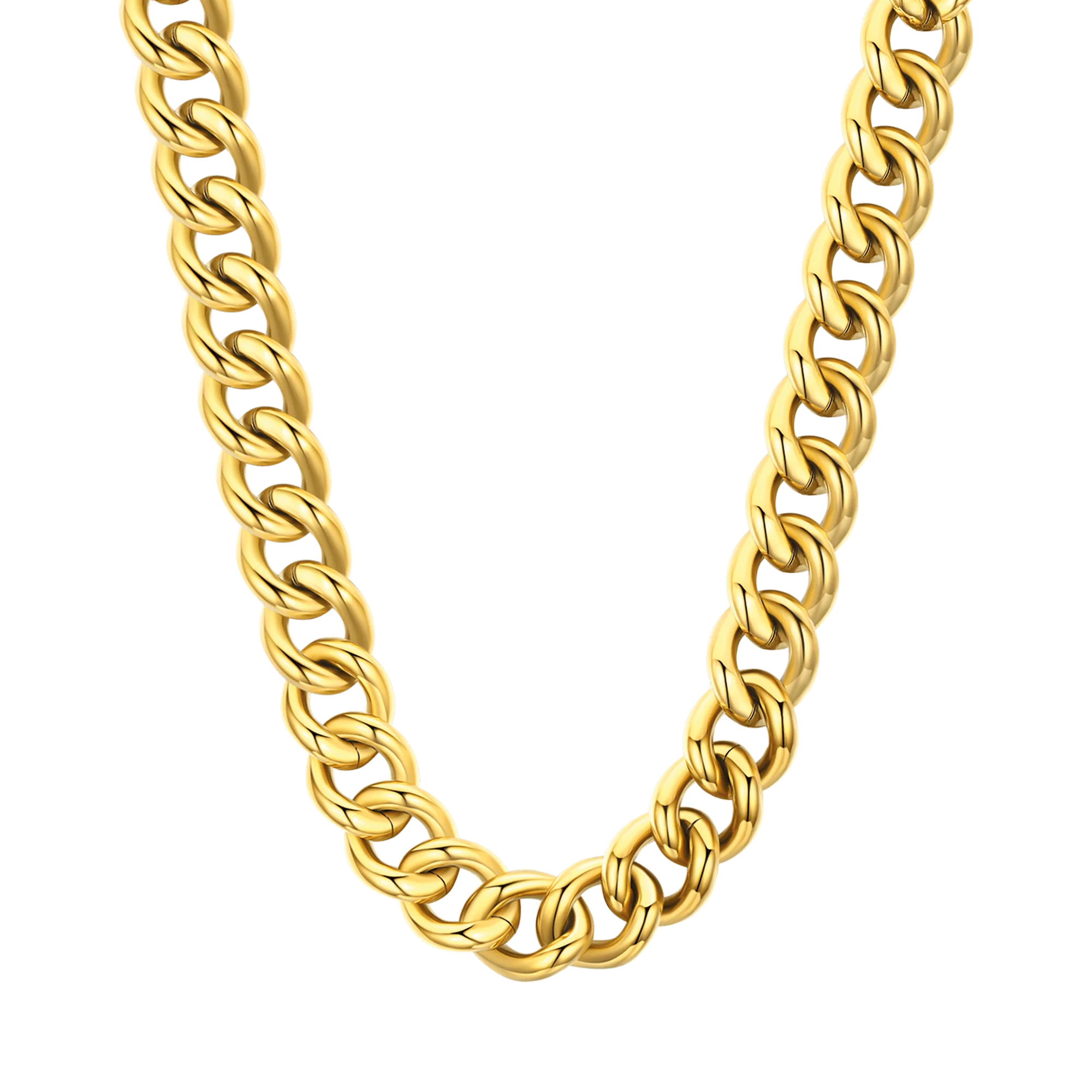 COLLANA DONNA IN ACCIAIO CON MAGLIA CATENA - Image 6