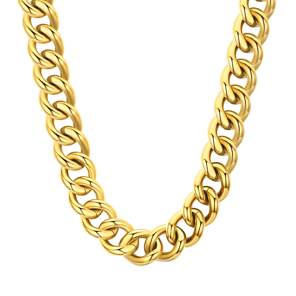 COLLANA DONNA IN ACCIAIO CON MAGLIA CATENA - Image 9