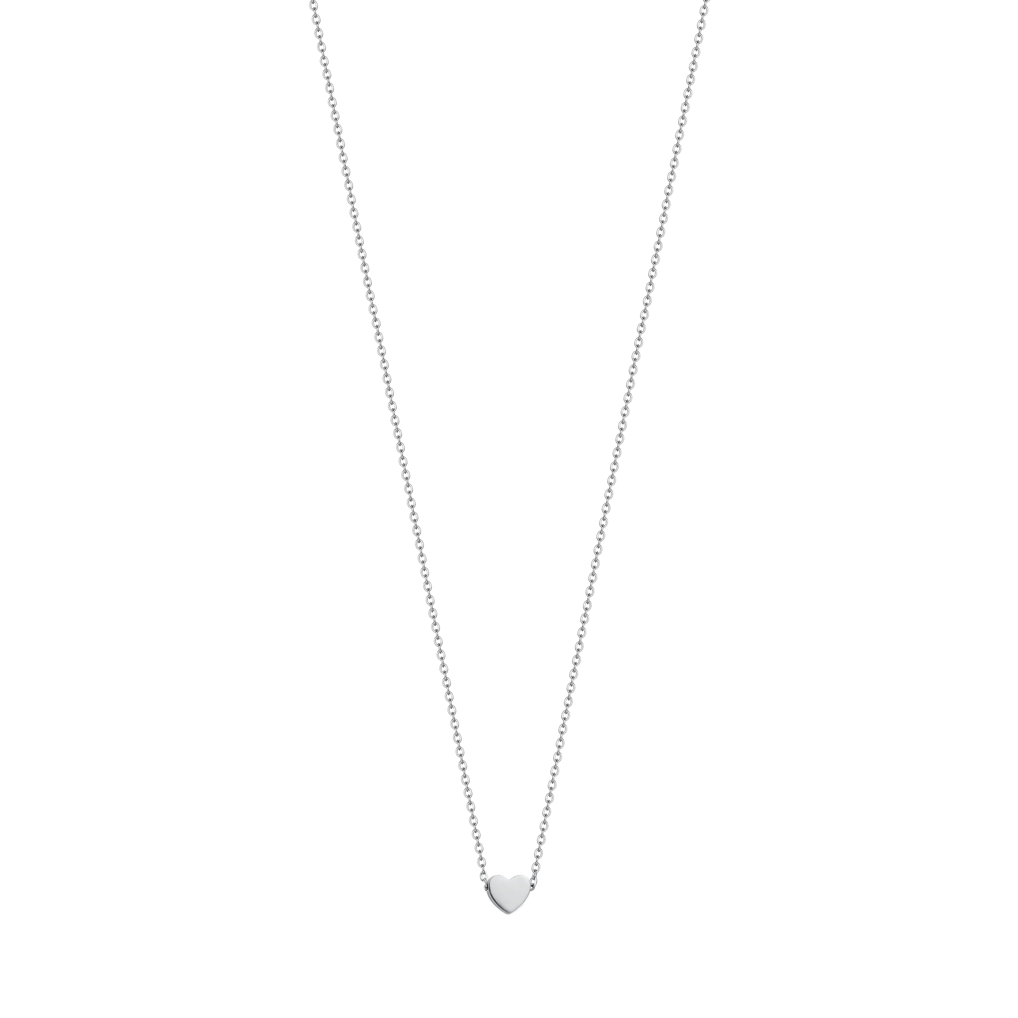 COLLANA IN ACCIAIO CON CUORE