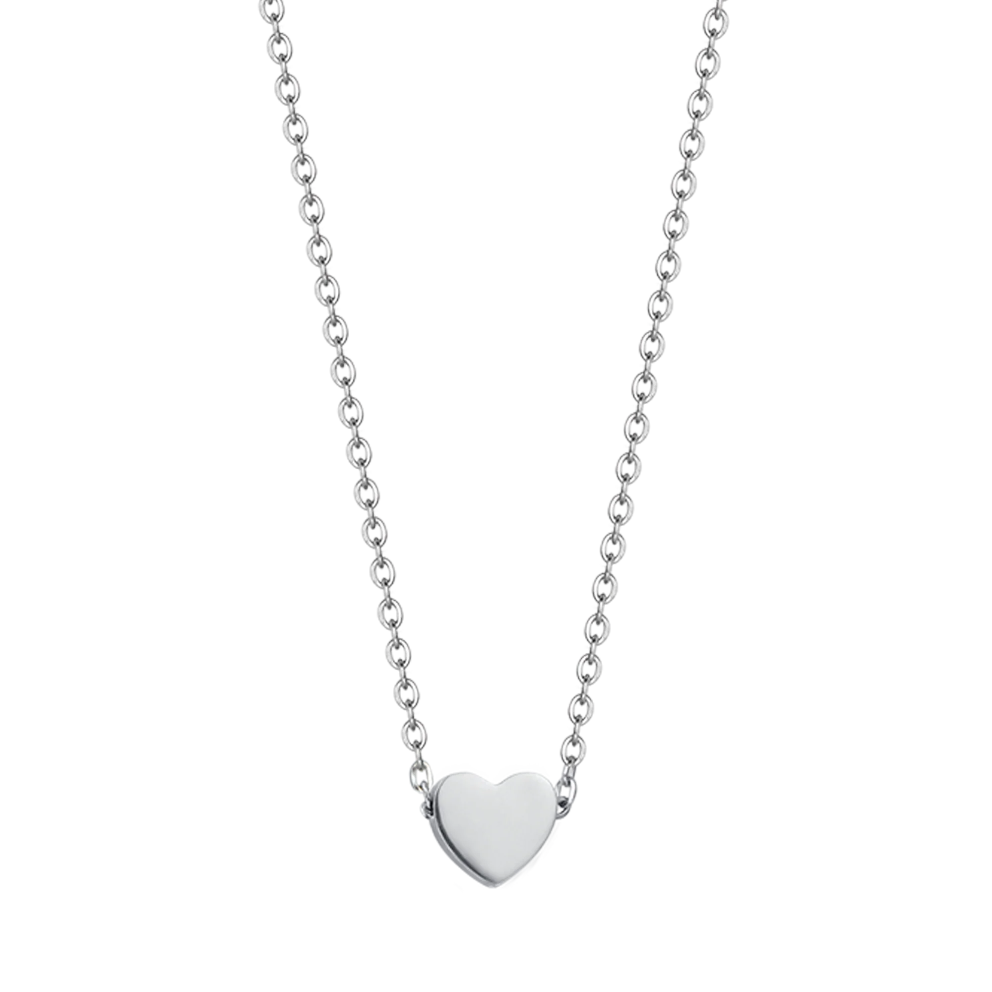 COLLANA IN ACCIAIO CON CUORE - Image 2