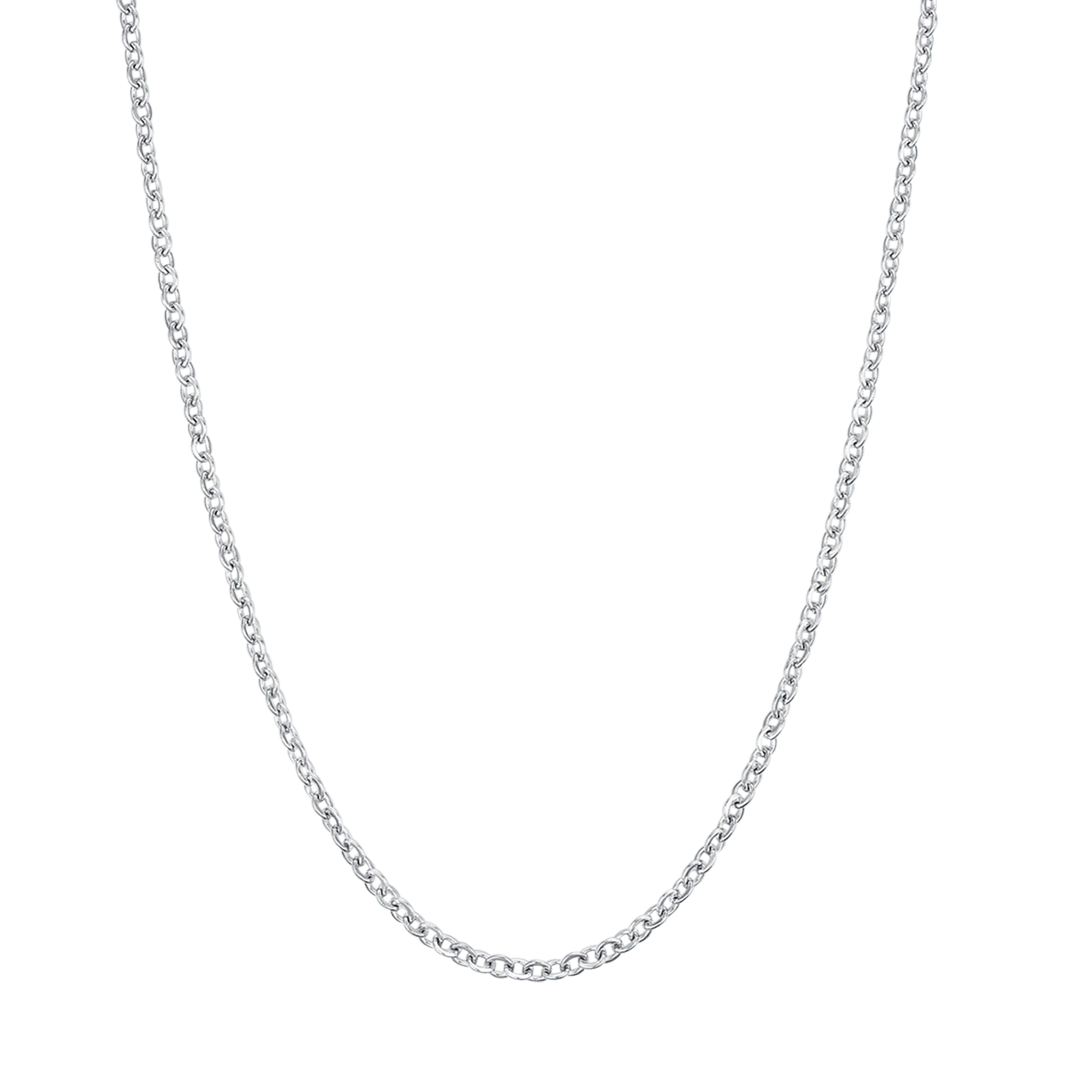 COLLANA DONNA IN ACCIAIO PER CHARMS