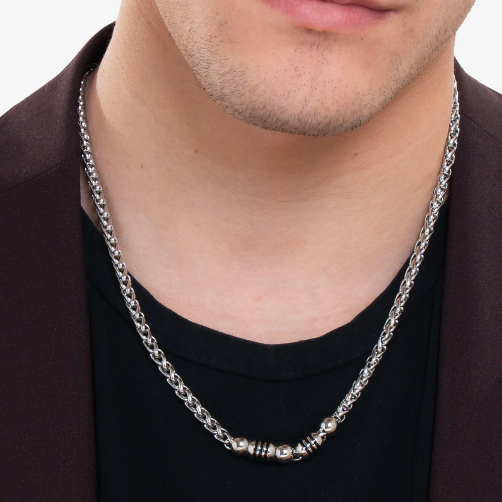 COLLANA UOMO IN ACCIAIO - Image 2