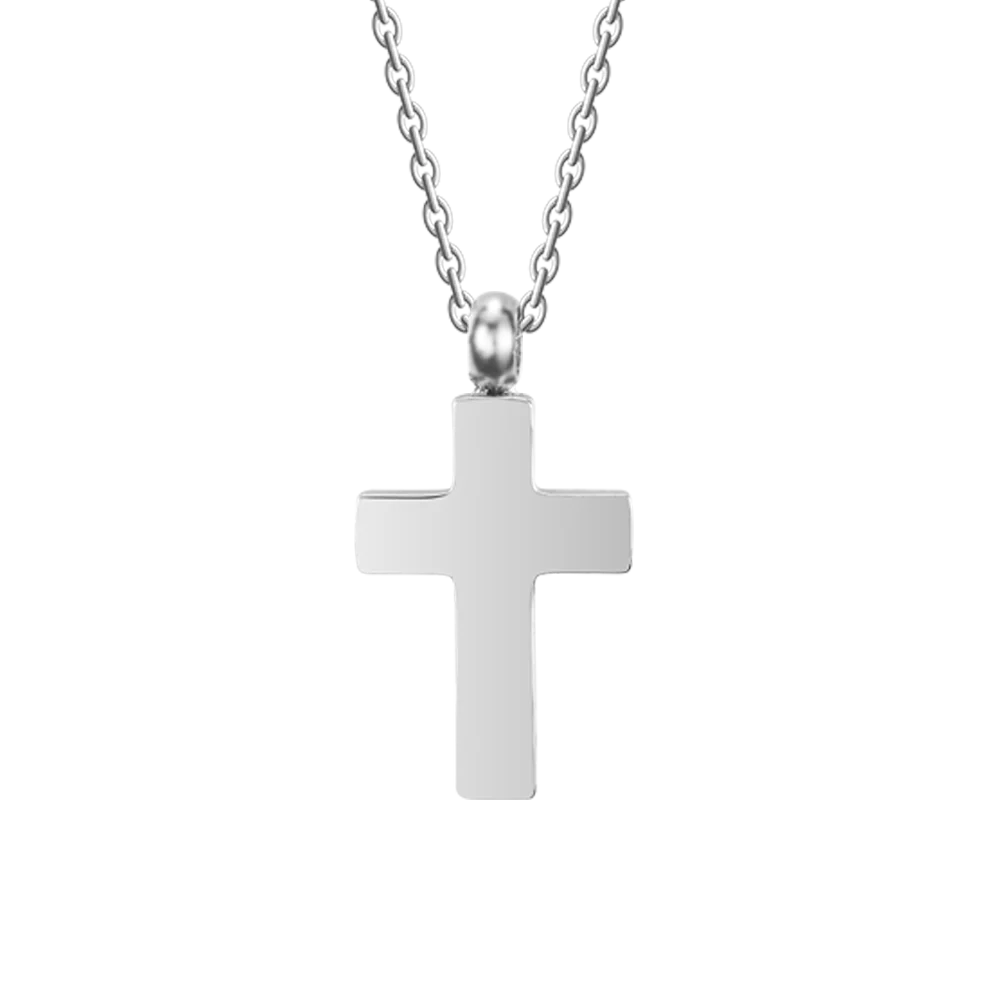 COLLANA UOMO IN ACCIAIO CON CROCE - Image 4
