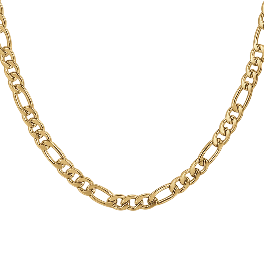 COLLANA UOMO IN ACCIAIO  IP GOLD - Image 4