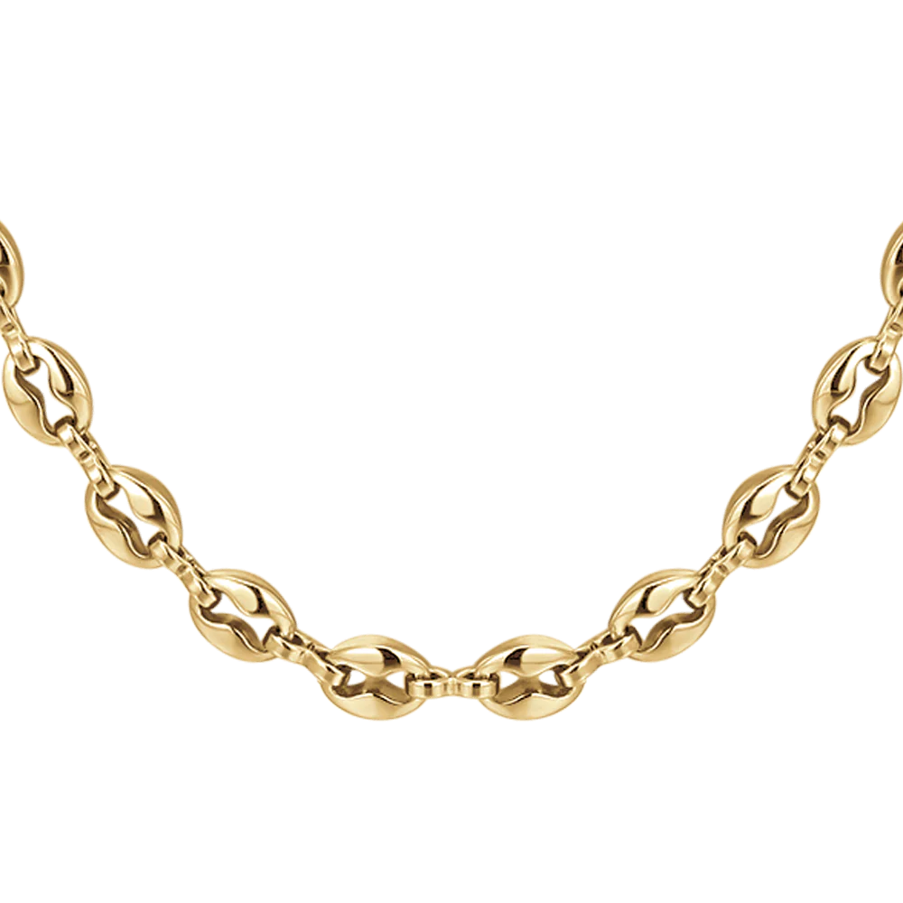 COLLANA UOMO IN ACCIAIO IP GOLD - Image 2