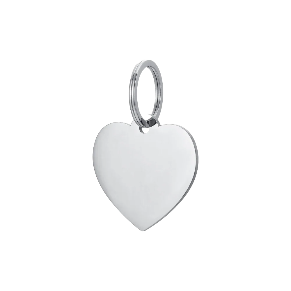 MEDAGLIETTA PERSONALIZZABILE CANE E GATTO CUORE - Image 7