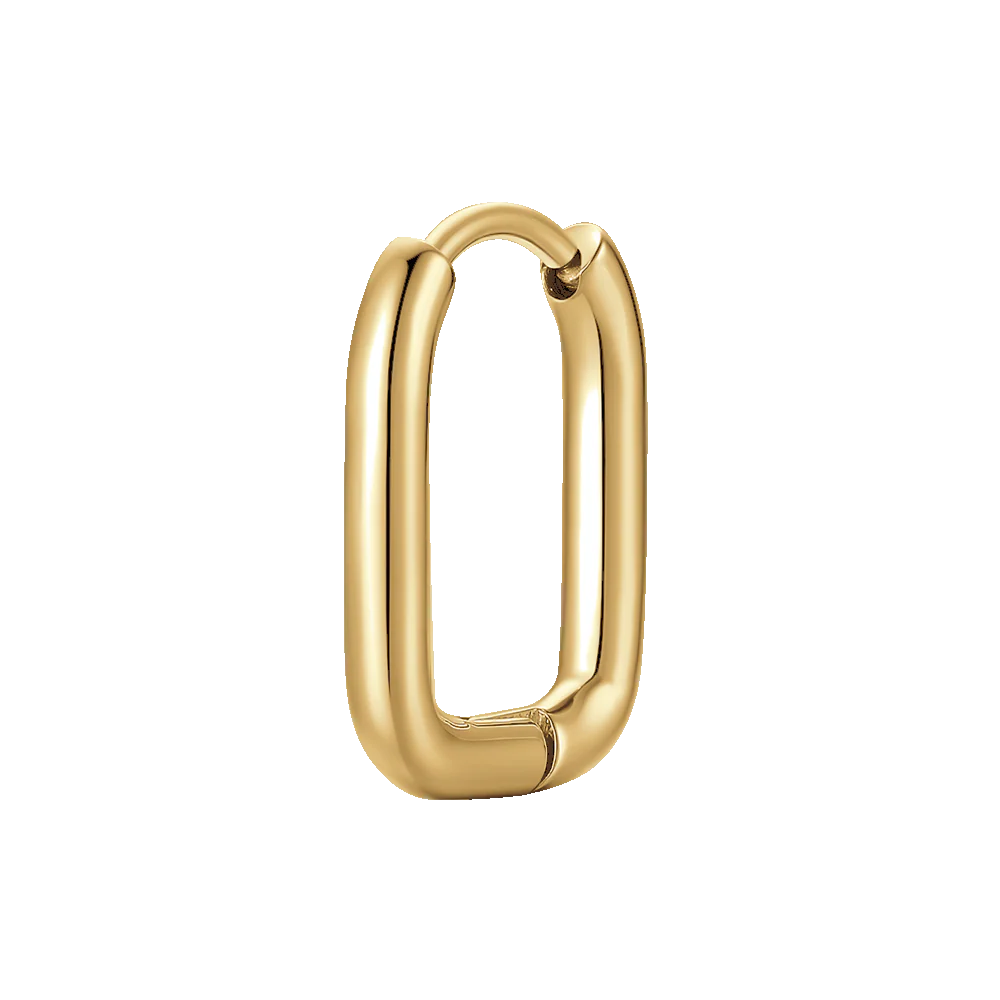 MONO ORECCHINO DONNA IN ACCIAIO IP GOLD