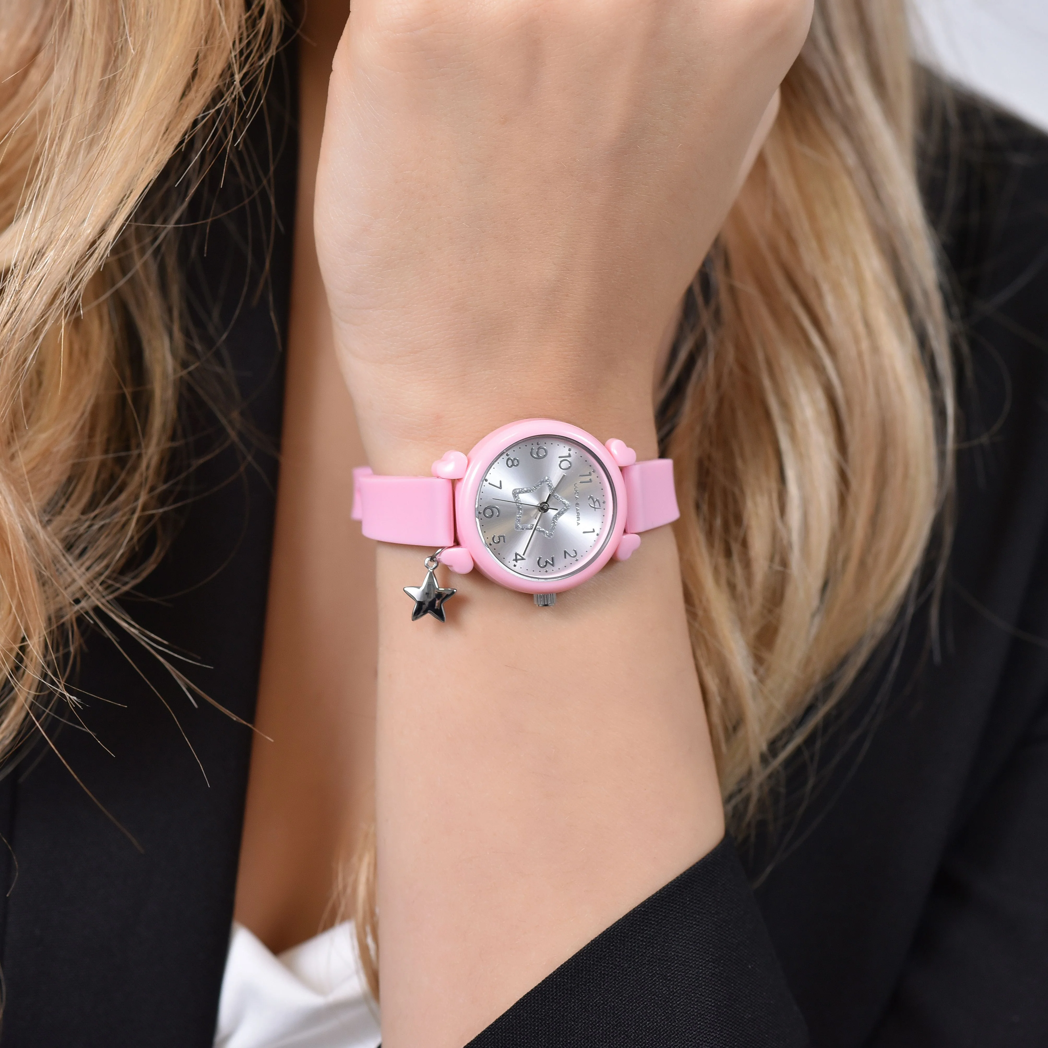 OROLOGIO DONNA IN SILICONE LILLA E STELLA - Image 2